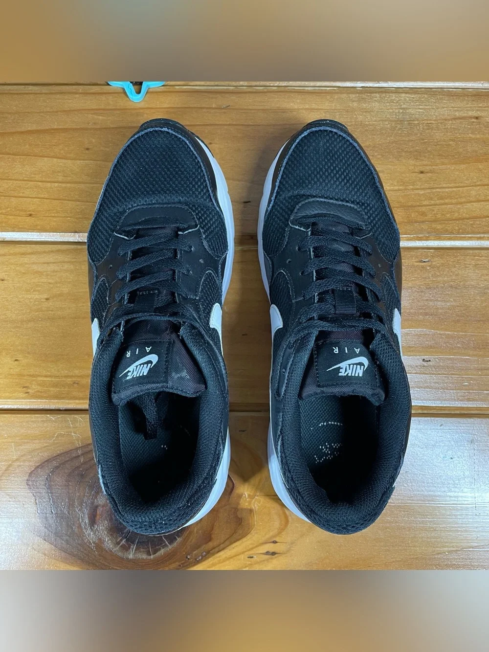 Nike Air Max SC Mens Size 8 Black White Low Top Running Walking Shoes CW4555-002